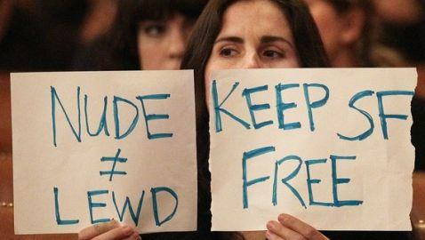 san francisco nude