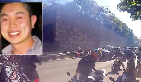 Driver Accidentally Hit Motorcyclist and Fled: Was Caught and Beat