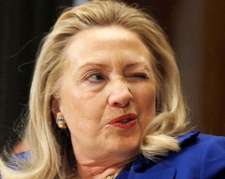 Hillary wink