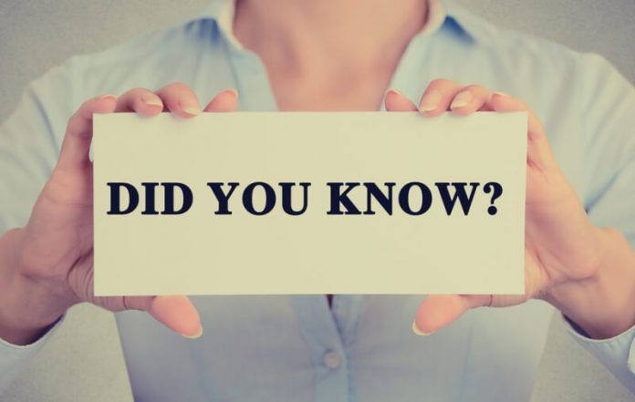 Did you know any of these facts?