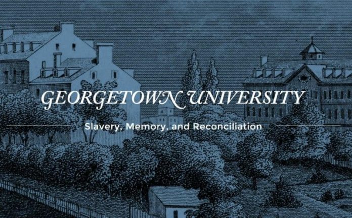 Georgetown university slave
