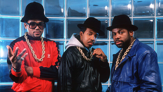 Rappers Run DMC photographed in New York. 1988 Photo by Frank Micelotta/ImageDirect *** Special Rates Apply ***