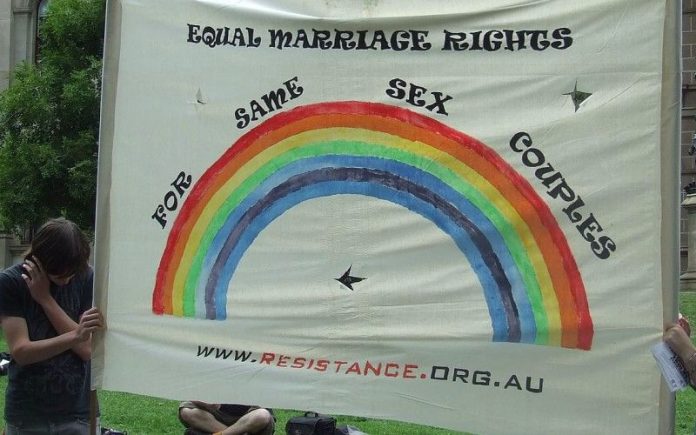 same sex marriage Australia