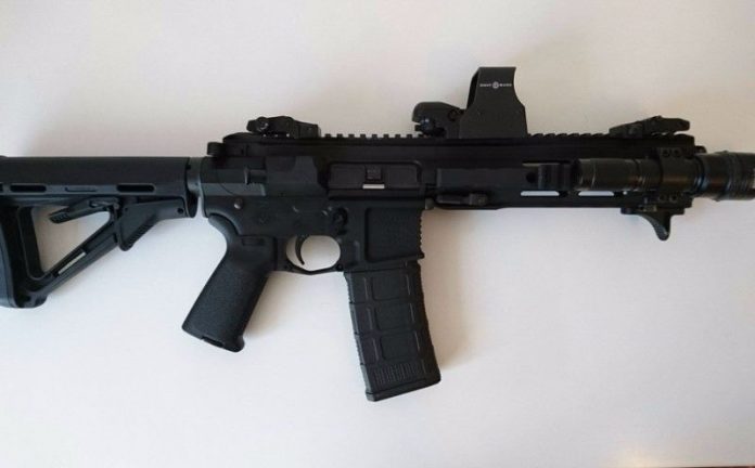 automatic-compressed automatic weapon