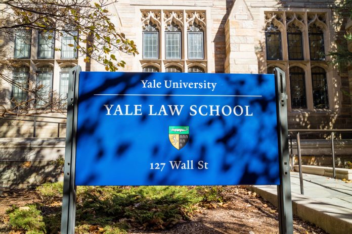 New,Haven,-,October,30:,Yale,Law,School,Buildings,In