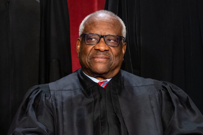Shocking Report Reveals Justice Thomas' Lavish Lifestyle on Billionaire GOP Donor's Yachts and Private Jets JUDGE THOMAS
