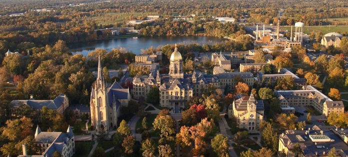 God Quad aerial..Photo by Matt Cashore/University of Notre Dame