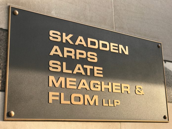 Washington,,Dc,-,March,30,,2019:,Skadden,Arps,Llp,-