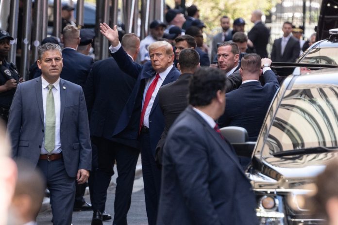 Former,President,Donald,Trump,Jr.,Arrives,To,The,New,York JDJ_trump