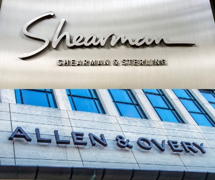 Allen & Overy and Shearman & Sterling Elect New Partners Ahead of Merger