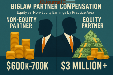 BigLaw Partner Pay Revealed: Equity vs. Non-Equity Earnings & ROI by Practice Area