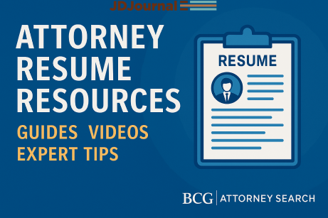 Unlock Your Resume's Potential: BCG Attorney Search Releases Premier Resource Hub for Lawyers