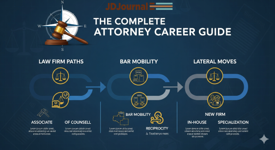 The Complete Attorney Career Guide — Your 2025 Roadmap Through Law Firm Paths, Bar Mobility and Lateral Moves