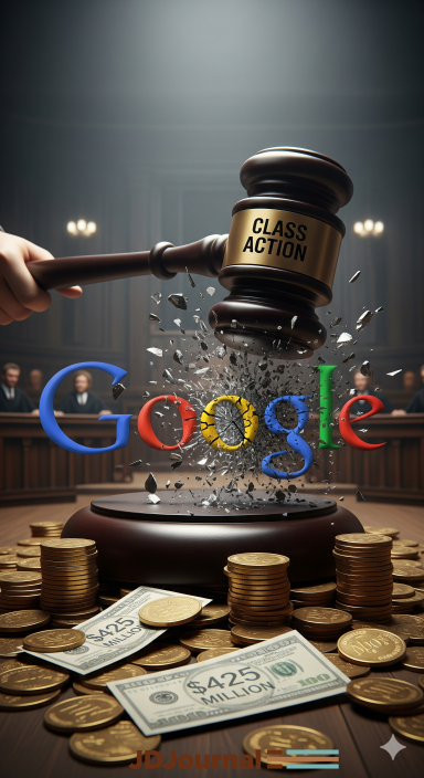 Google Hit with $425 Million Class-Action Judgment in Major Privacy Case Google Hit with $425 Million Class-Action Judgment in Major Privacy Case