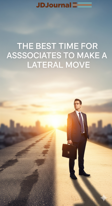 The Best Time for Associates to Make a Lateral Move The Best Time for Associates to Make a Lateral Move