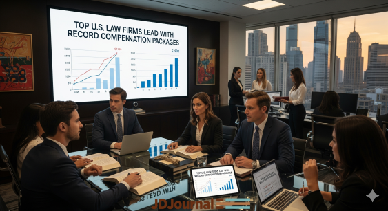 Top U.S. Law Firms Lead With Record Compensation Packages