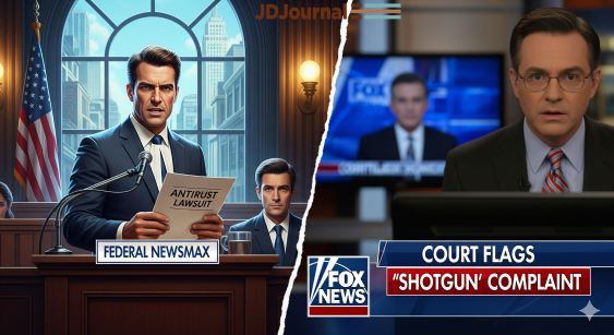 Newsmax Gears Up to Refile Antitrust Lawsuit Against Fox After Court Flags “Shotgun” Complaint