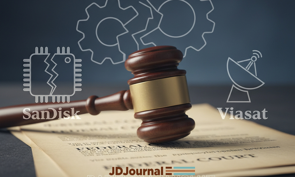 Federal Judge Tosses SanDisk’s Patent Lawsuit Against Viasat