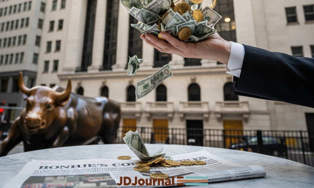 Wall Street Bonuses Poised to Reach Four-Year High, Says Consultancy