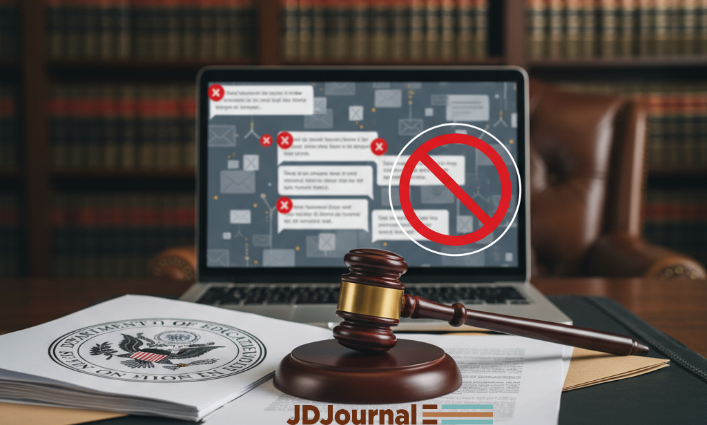 Federal Judge Blocks Education Department from Sending Partisan Shutdown Emails