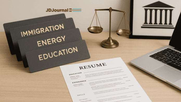 Attorney Resume Guide-Practice Areas E–I